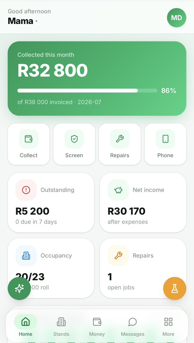 PropCloud dashboard